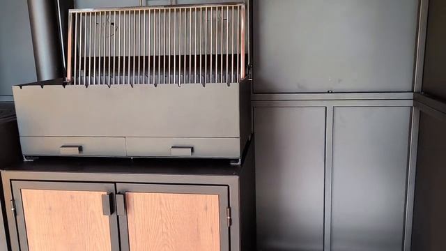 Угловая мангальная зона от компании Bbq-zone40.ru