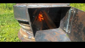 Очаг для казана, из дисков Газель.