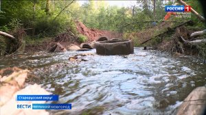ГТРК СЛАВИЯ Размытая дорога в Старорусском округе 16.07.25