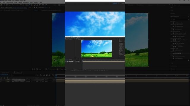 Как Анимировать Облака и Неба в Adobe After Effects !