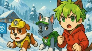 Игровой мультик: Щенячий Патруль — спасательные миссии и игры с Крепышом и Рокки | Вторая серия