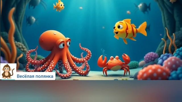 Песенка_В глубине подводного мира_Мультфильм