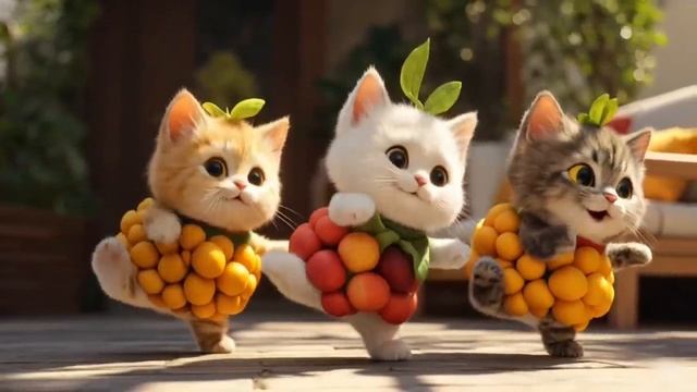 кошки-фрукты