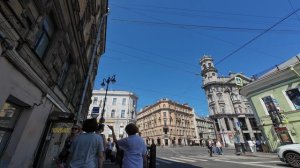 Прогулка от метро Лиговский проспект до ул. Рубинштейна