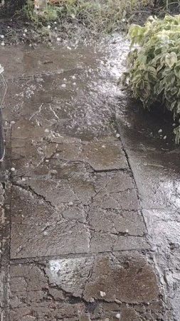 Крупный град в Липецке