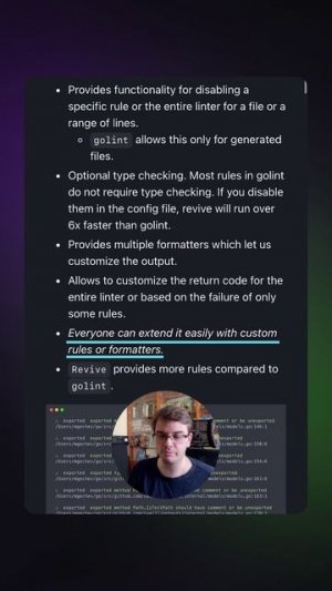 Новости разработки | Revive v1.10.0 для Golang | #go #golang #backend