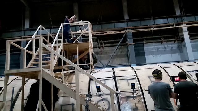 Вот так поднимали и опускали перископ на подводной лодке