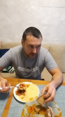 Жена порадовала! Нереально вкусная еда.... Домашняя, полезная кухня