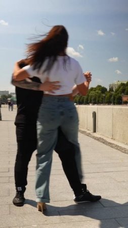 Street Tango. Павел Собирай и Анна Шустова #танго #тангонуэво #неотанго #танцы