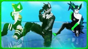 🐺 Роско исполняет【MMD】BTS Mic Drop