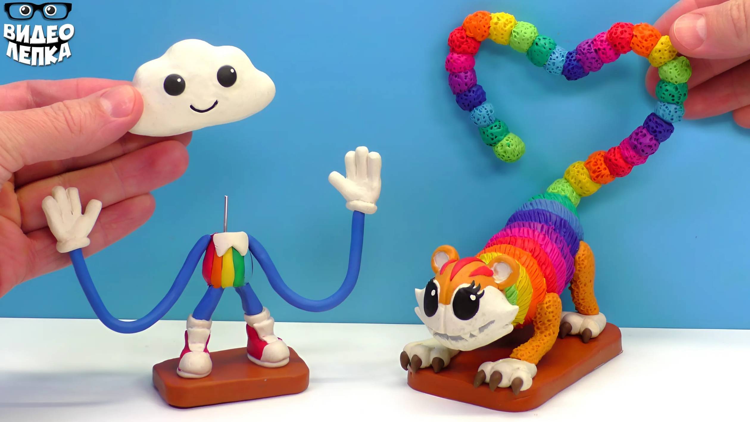 Лепим Поппи Плейтайм 5 ✋ Poppy Playtime Chapter 5 ► Видео Лепка смотреть онлайн