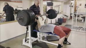 Егор Зобач. Жим лежа 130 кг и 110 *6