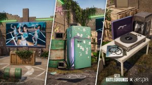 PUBG x aespa ✅ Проигрыватель на карте МИРАМАР / Где найти !?