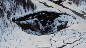 В Норильске все чаще фиксируют провалы грунта