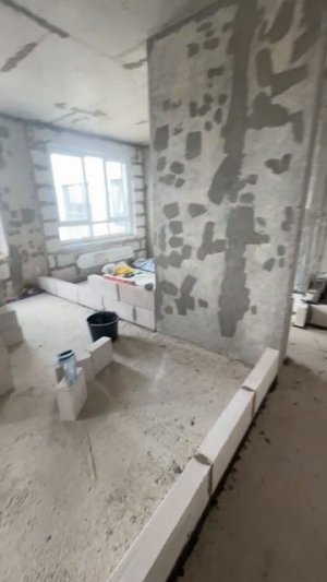 Строим перегородки: Инженерный ремонт квартиры 86 м² - ЖК Переделкино Ближнее