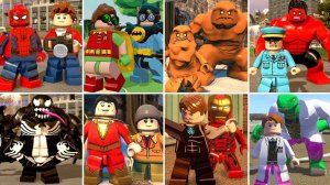 ВСЕ ТРАНСФОРМАЦИИ И ПЕРЕОДЕВАНИЯ ПЕРСОНАЖЕЙ ВО ВСЕХ ИГРАХ LEGO ЧАСТЬ 1