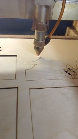 Изготовление рамки на лазере