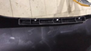 Как встает неоригинальный бампер на новый Хендай Солярис 2017г. 86511h5000