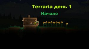 Terraria часть первая Дом.