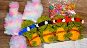 Первая неделя июля /  вязаные игрушки