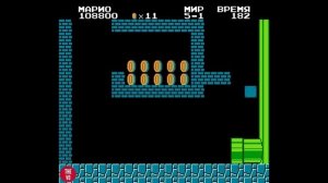 🎮 Супер Марио, Super Mario Bros  NO DAMAGE прохождение игры на денди (Dendy, Nes, 8 bit)