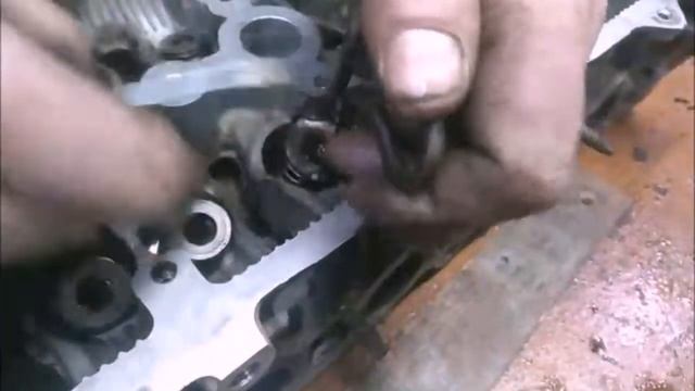 Подготавливаю ГБЦ для сборки двигателя 1ZZ FE на квадроцикл подобие Сокола