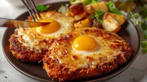 Удивите своих гостей этим рецептом из мяса и яиц! Лучше, чем простой шницель