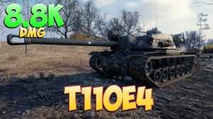 T110E4 • Очаровательный! - 3 Фрагов 8.8K Урона • Мир Танков