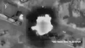 Удары израильских БПЛА по технике «Сил общественной безопасности» Сирии в районе конфликта с дру...