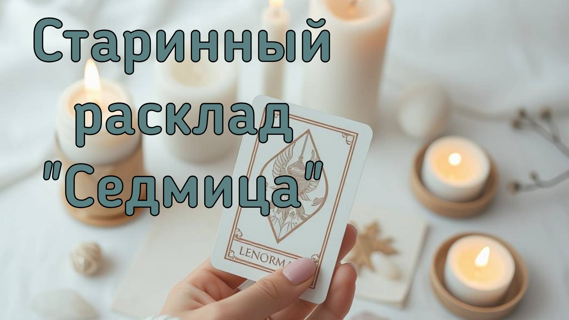 🔮СТАРИННЫЙ РАСКЛАД "СЕДМИЦА" ✨ НА НЕДЕЛЮ☘️ КАК ПОГАДАТЬ НА ЛЕНОРМАН⁉️