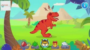 ТИРАННОЗАВР 🦖 | Мультики про динозавров.  Dinosaur Dino Tirannosaur