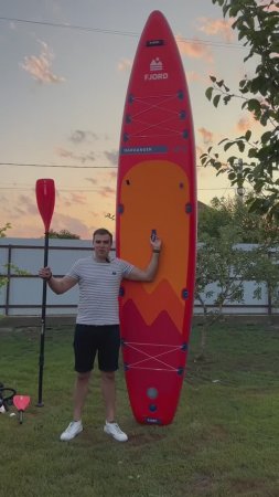 Распаковка Fjord Hardanger 12'6"х32"х6" от нашего клиента! #shorts
