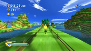 Sonic Generations  прохождение Green Hill  за двух Супер Соников