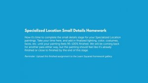 5. Specialized Location Small Details Homework
