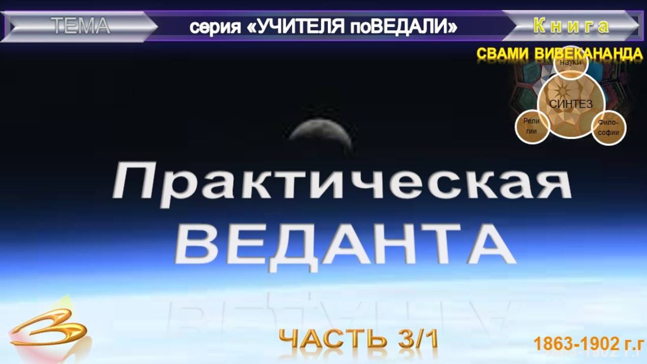 (3) ПРАКТИЧЕСКАЯ ВЕДАНТА -  компиляция - Свами Вивекананда (1863-1902 гг)