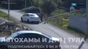 В Щекино водитель иномарки сбил мальчика