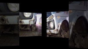 нива 2131 краткая история возвращения былой молодости дряхлой срарушке (видео из фото)