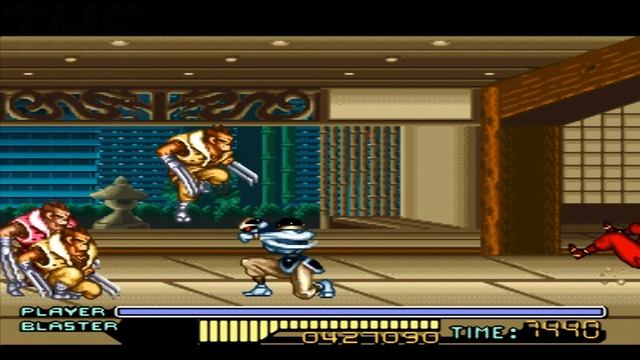 🎮 SNES The Ninja Warriors HARD NO DAMAGE