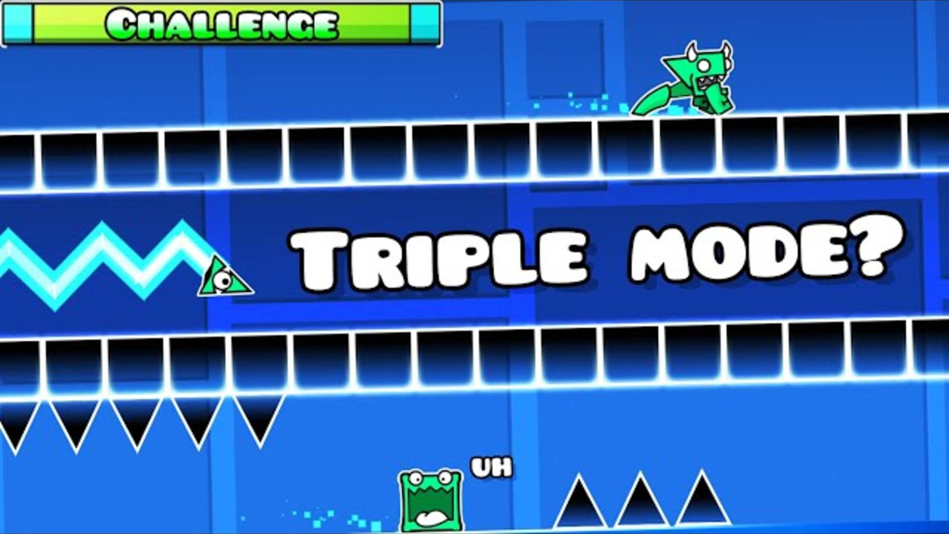 Triple Mulpan?, "Mulpan Challenge - 31", Geometry Dash 2.11 Тройной Мулпан?, «Mulpan Challenge - 31» смотреть онлайн