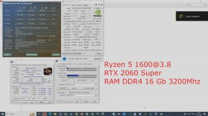Ryzen 5 1600@3.8 + RTX 2060Super High (Ultra) settings 720p/1080p in 50 Games