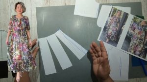 Моделирование. Как правильно сделать пелерину с резинкой. Выкройка № 1764.