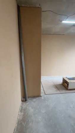 Механизированная штукатурка стен в новостройке | ЖК Западный Порт