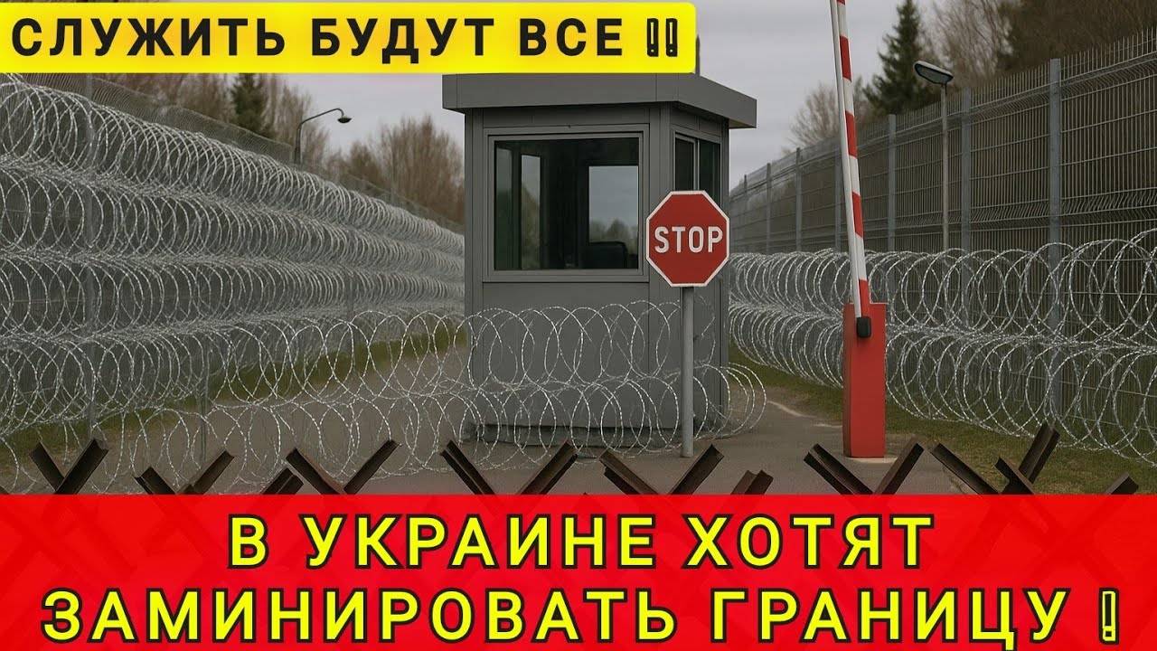 РАДА ПРИНЯЛА ЗАКОН ❗ СЛУЖИТЬ БУДУТ ВСЕ ❗ ГРАНИЦА ЗАКРЫВАЕТСЯ ❗