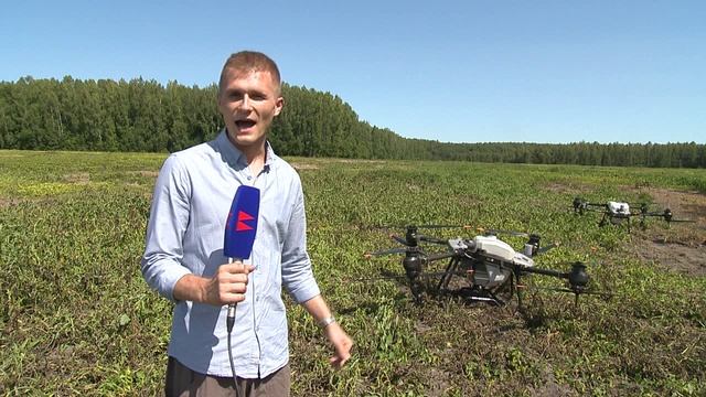 Агродроны тестируются на нижегородских полях в рамках нацпроекта «Беспилотные авиационные системы»