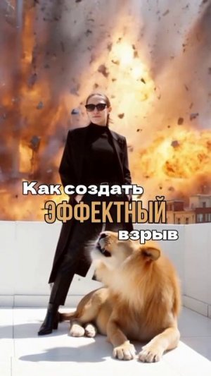 ЭФФЕКТ ВЗРЫВА С ПОМОЩЬЮ НЕЙРОСЕТИ, инструкция в телеграм по ссылке ниже