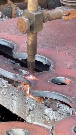Резка толстого металла
