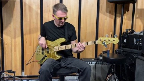 Бас-гитара SD Custom golden bass Could I have this kiss forever бас-кавер Бриджевый датчик 👉🎧❗