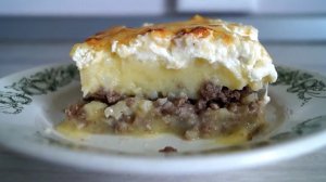 Картофельная запеканка с фаршем. Очень вкусный рецепт!