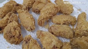 Панировка маринованного куриного бедра, голени и филе на машине панировочной ИПКС-130(Н)