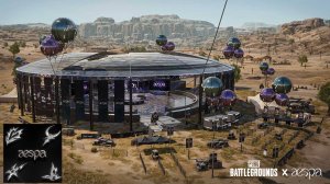 PUBG x aespa ✅ Пустынный купол и Арена на карте МИРАМАР / Где найти !?